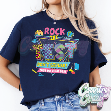 ROCK THE TEST - T-SHIRT-Country Gone Crazy-Country Gone Crazy