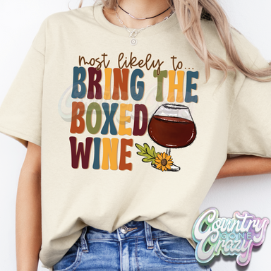 Most Likely to Bring the Boxed Wine /-Gildan-Country Gone Crazy