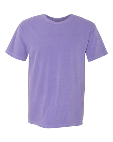 Violet - Comfort Colors - Short Sleeve Crew Neck T-Shirt-Comfort Colors-Country Gone Crazy