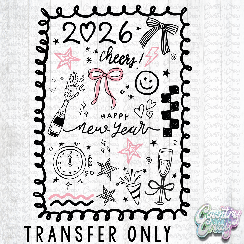 HT4850 • NEW YEAR SCRIBBLE-Country Gone Crazy-Country Gone Crazy