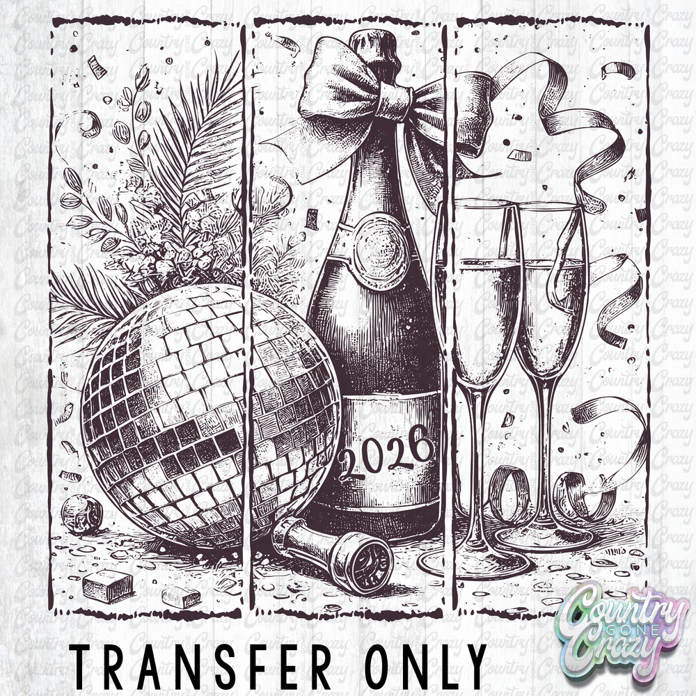 HT4866 • 2026 CELEBRATION - DARK GREY-Country Gone Crazy-Country Gone Crazy