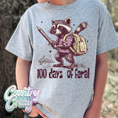 100 DAYS OF FERAL // T-Shirt-Country Gone Crazy-Country Gone Crazy