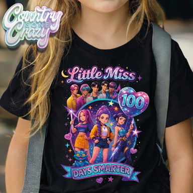 LITTLE MISS 100 DAYS SMARTER - KPOP // T-Shirt-Country Gone Crazy-Country Gone Crazy