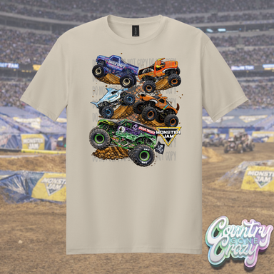 Monster Trucks // M.J. Shirt-Country Gone Crazy-Country Gone Crazy