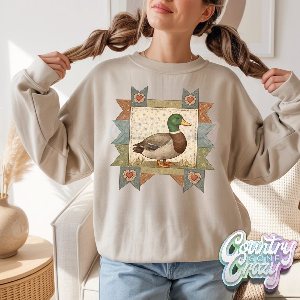 Duck Quilt Patchwork //-Country Gone Crazy-Country Gone Crazy