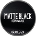 Black Matte Oracle 631 - REMOVABLE Sign Vinyl-Orafol-Country Gone Crazy