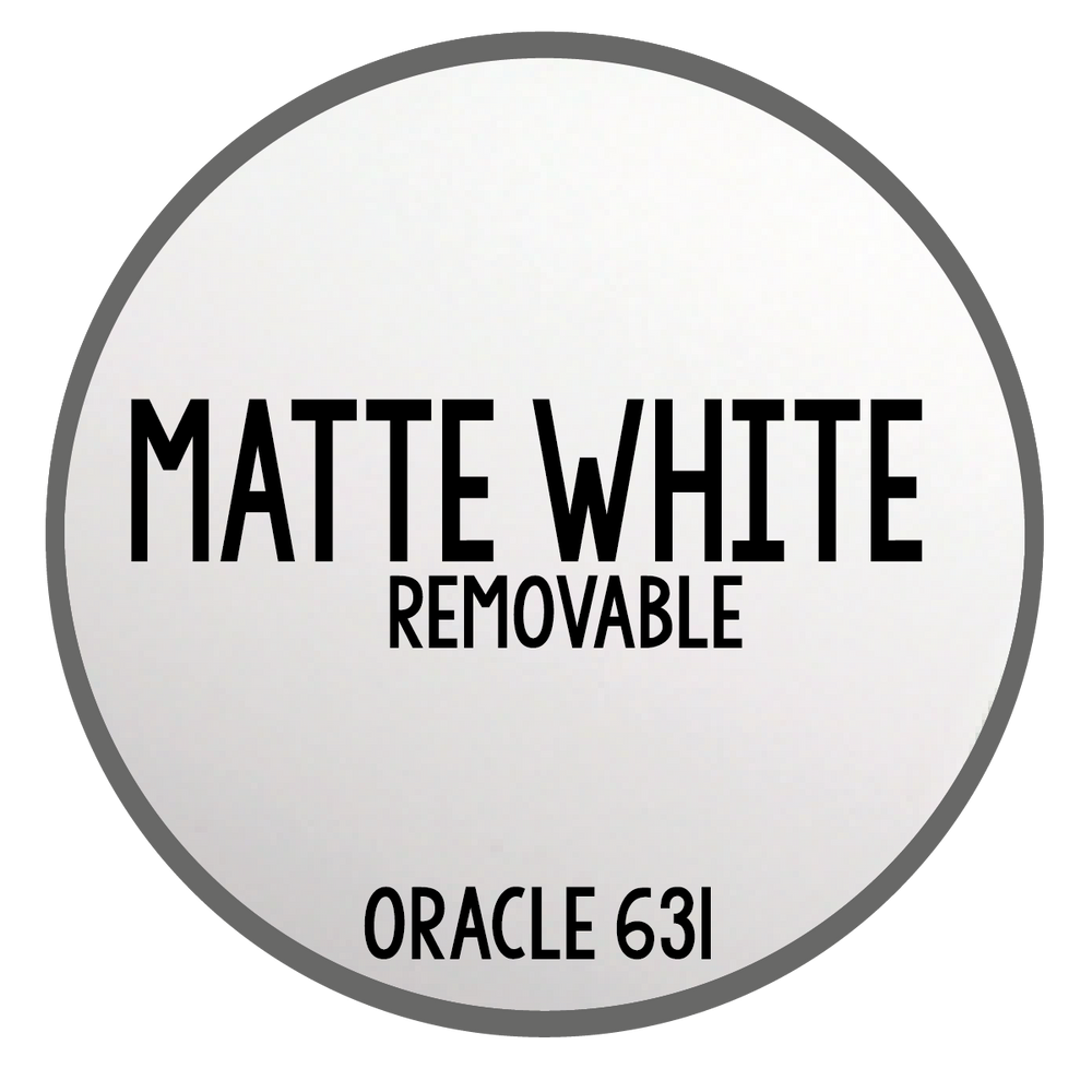White Matte Oracle 631 REMOVABLE Sign Vinyl-Orafol-Country Gone Crazy