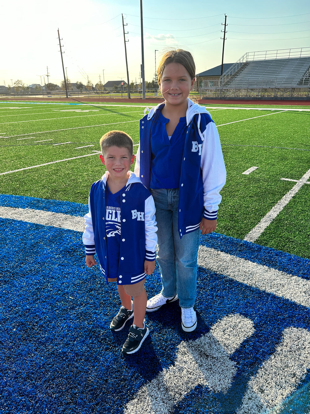 Barbers Hill Letterman Jacket-Country Gone Crazy-Country Gone Crazy