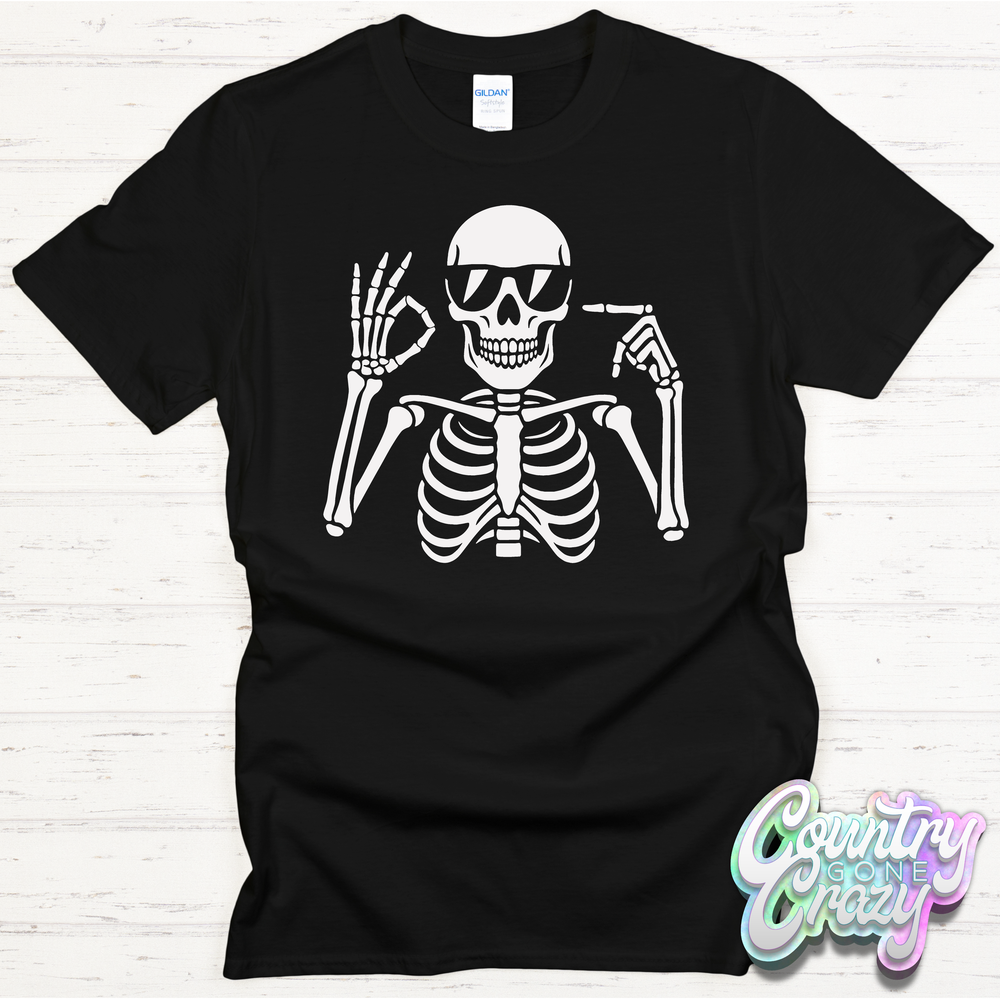 67 Skeleton // T-Shirt-Country Gone Crazy-Country Gone Crazy