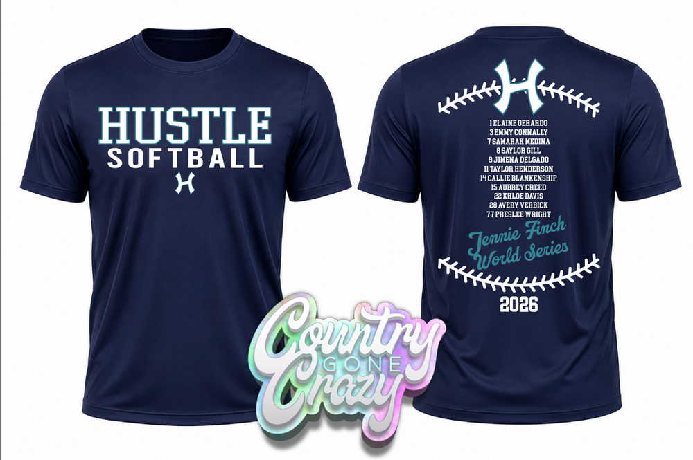 HUSTLE SOFTBALL - JENNIE FINCH WORLD SERIES 2026-Country Gone Crazy-Country Gone Crazy