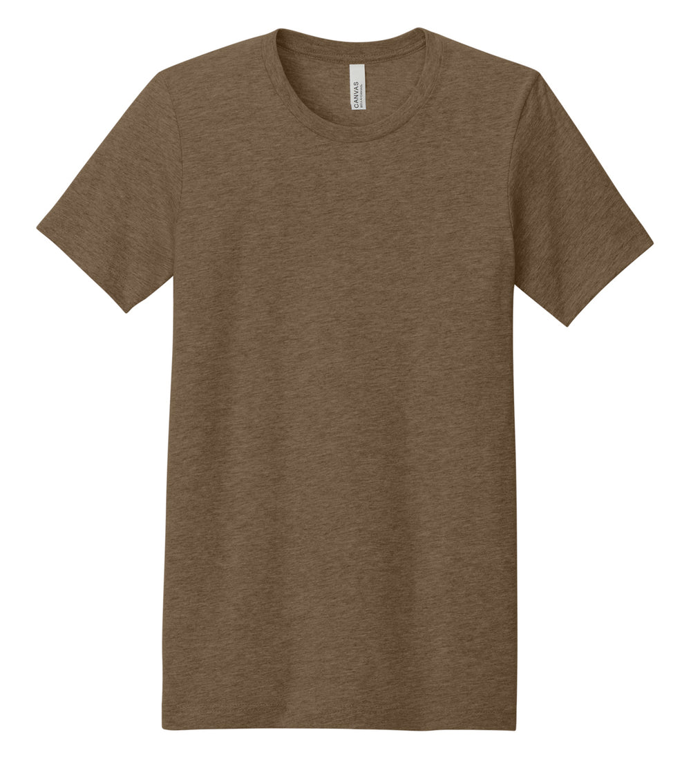 Heather Brown - Bella+Canvas - Short Sleeve Crew Neck T-Shirt-Bella + Canvas-Country Gone Crazy