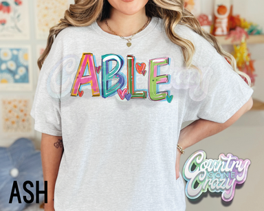 ABLE • Splash • T-Shirt-Country Gone Crazy-Country Gone Crazy