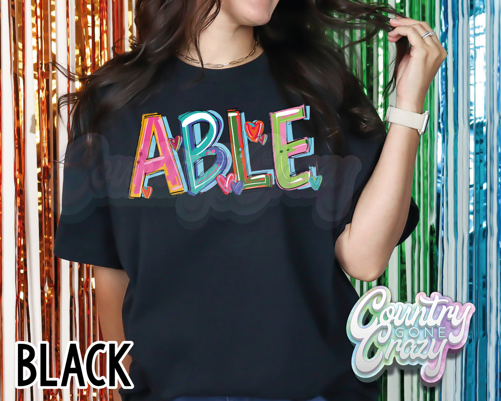 ABLE • Splash • T-Shirt-Country Gone Crazy-Country Gone Crazy