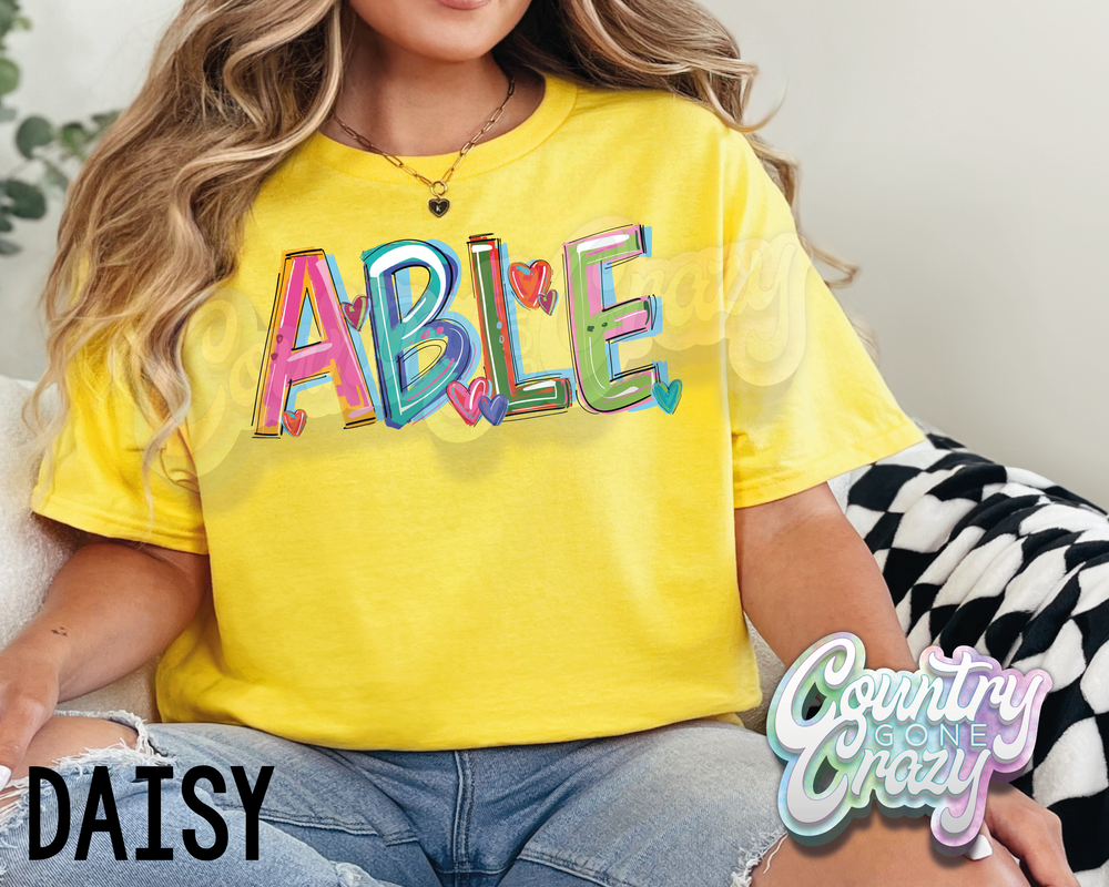 ABLE • Splash • T-Shirt-Country Gone Crazy-Country Gone Crazy