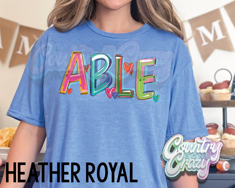 ABLE • Splash • T-Shirt-Country Gone Crazy-Country Gone Crazy