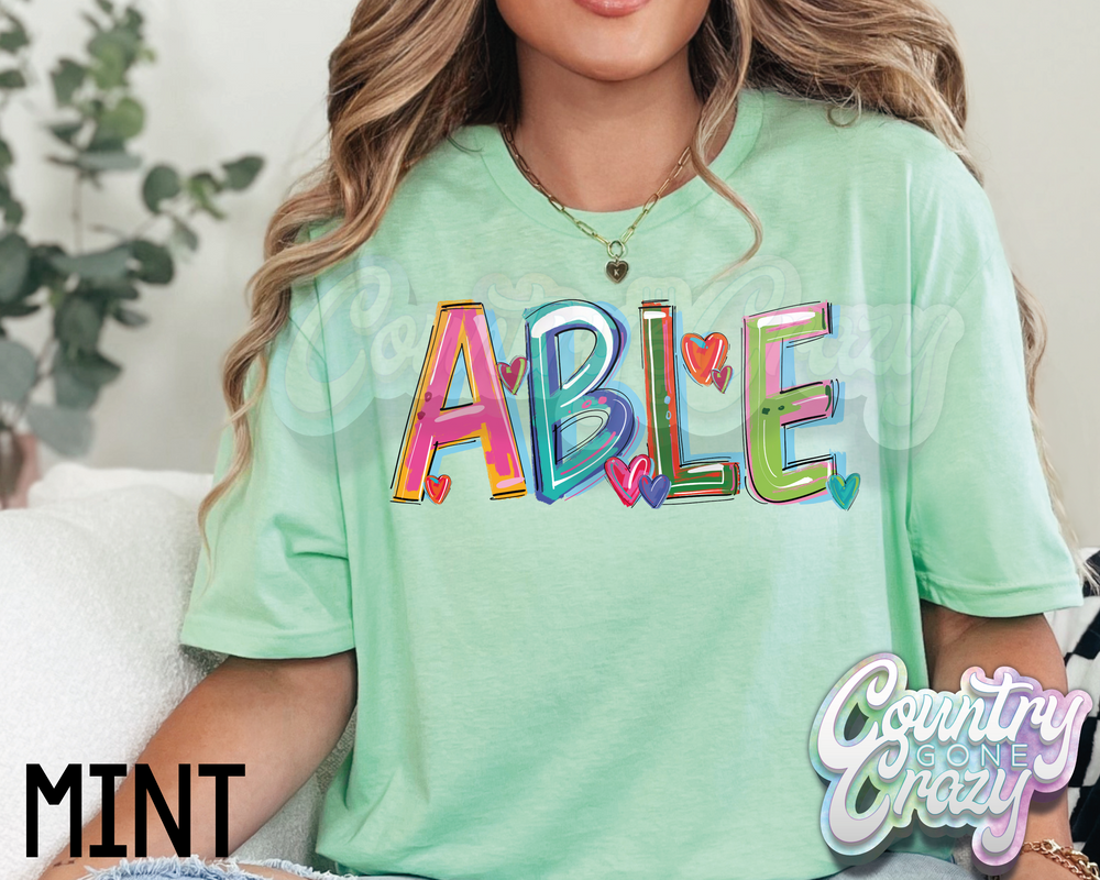 ABLE • Splash • T-Shirt-Country Gone Crazy-Country Gone Crazy