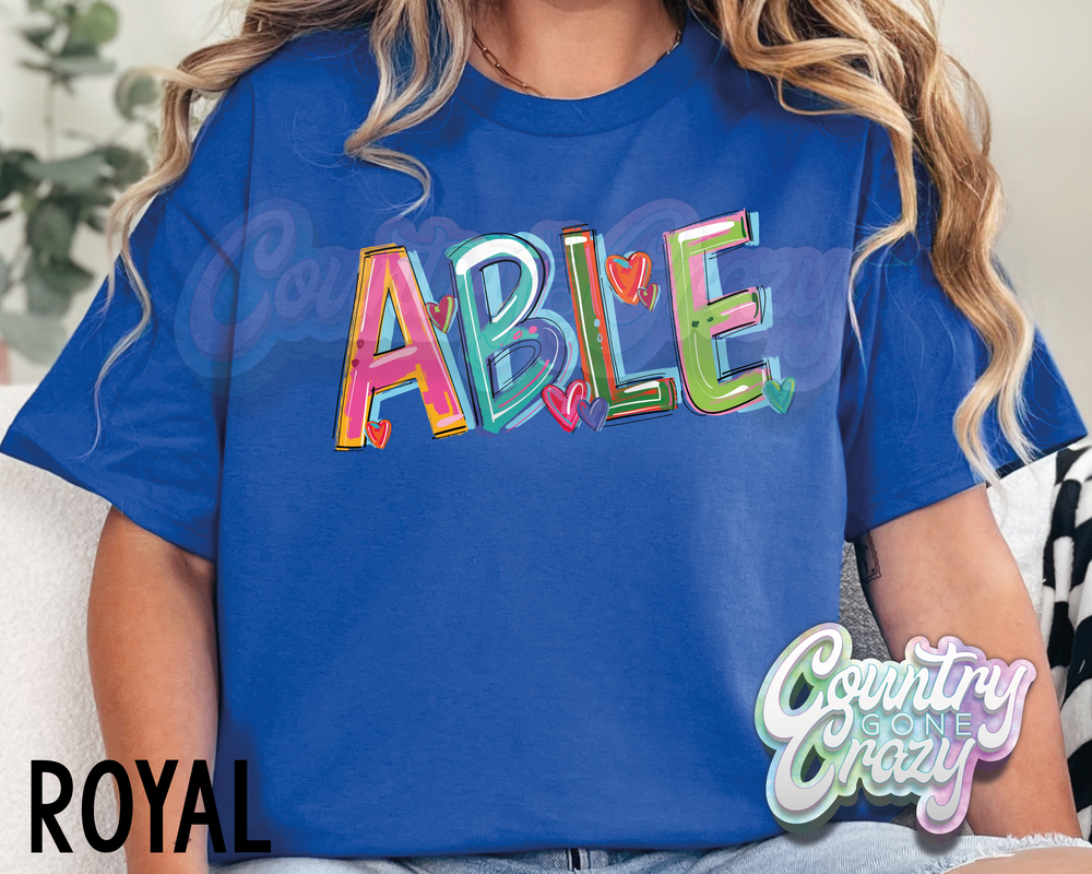 ABLE • Splash • T-Shirt-Country Gone Crazy-Country Gone Crazy