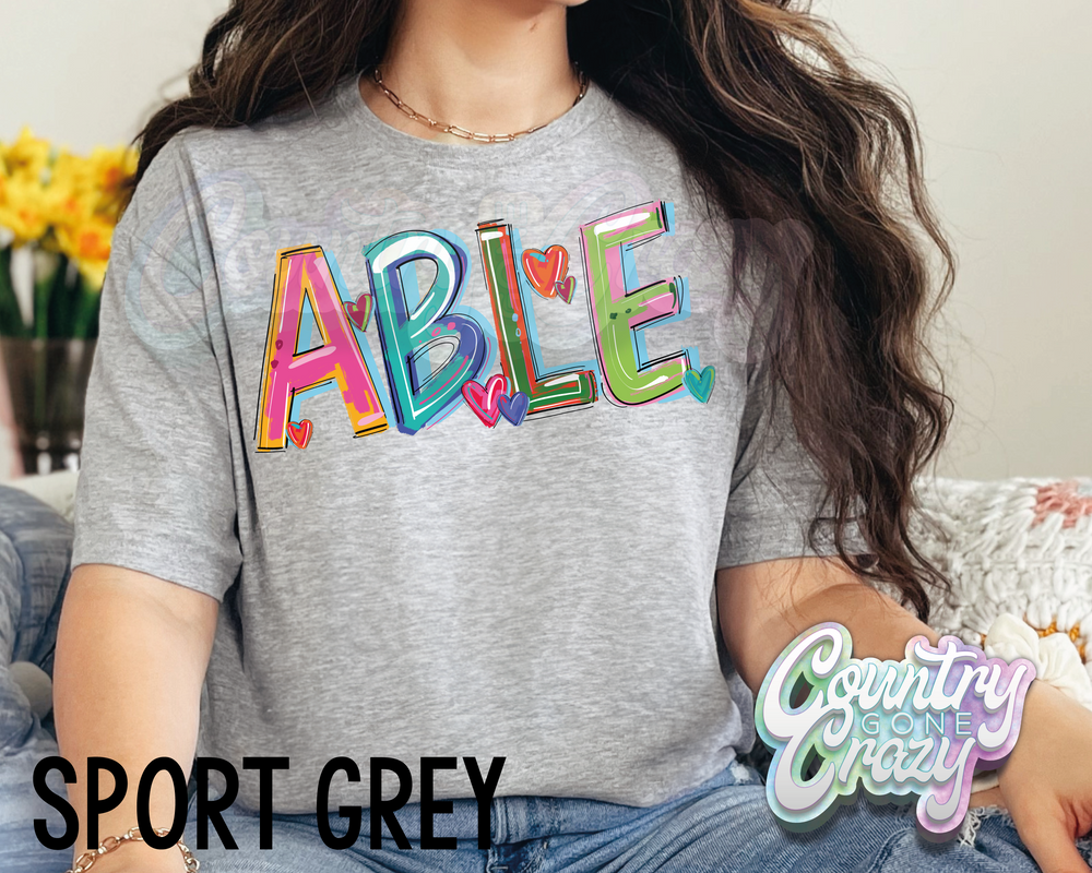 ABLE • Splash • T-Shirt-Country Gone Crazy-Country Gone Crazy