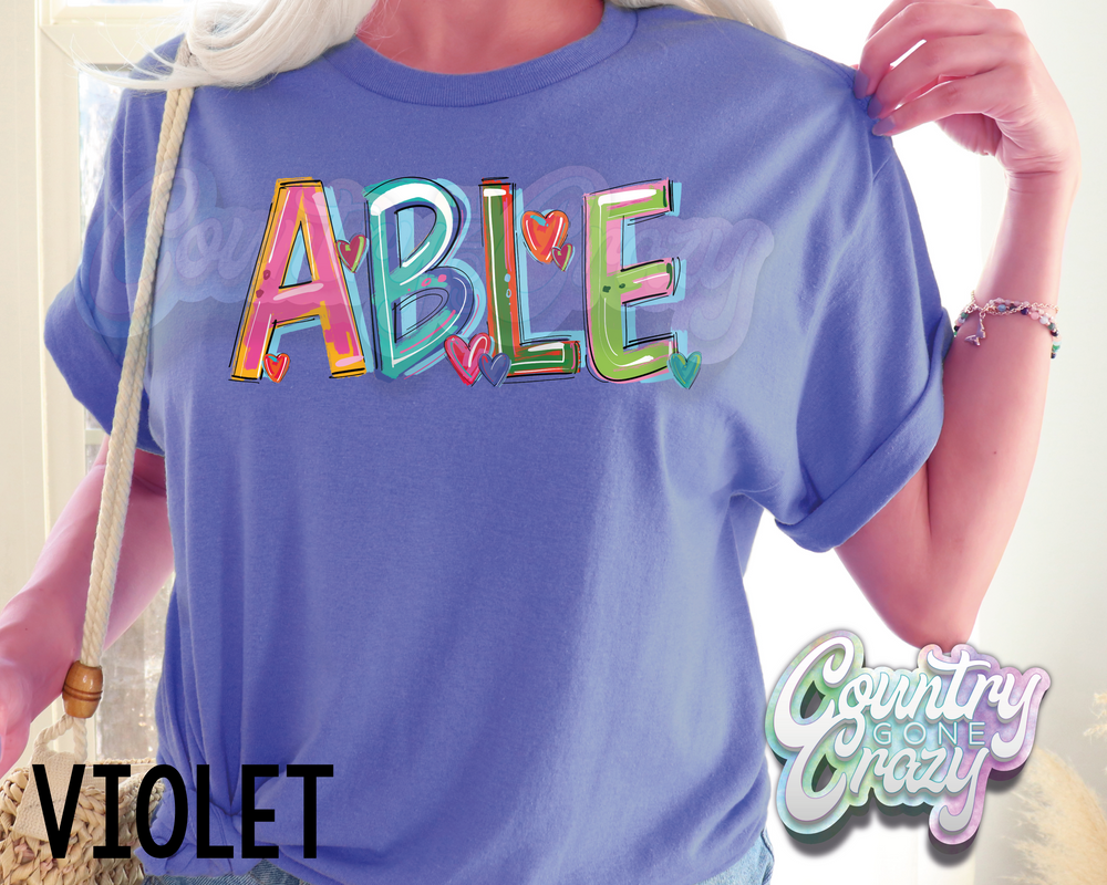 ABLE • Splash • T-Shirt-Country Gone Crazy-Country Gone Crazy