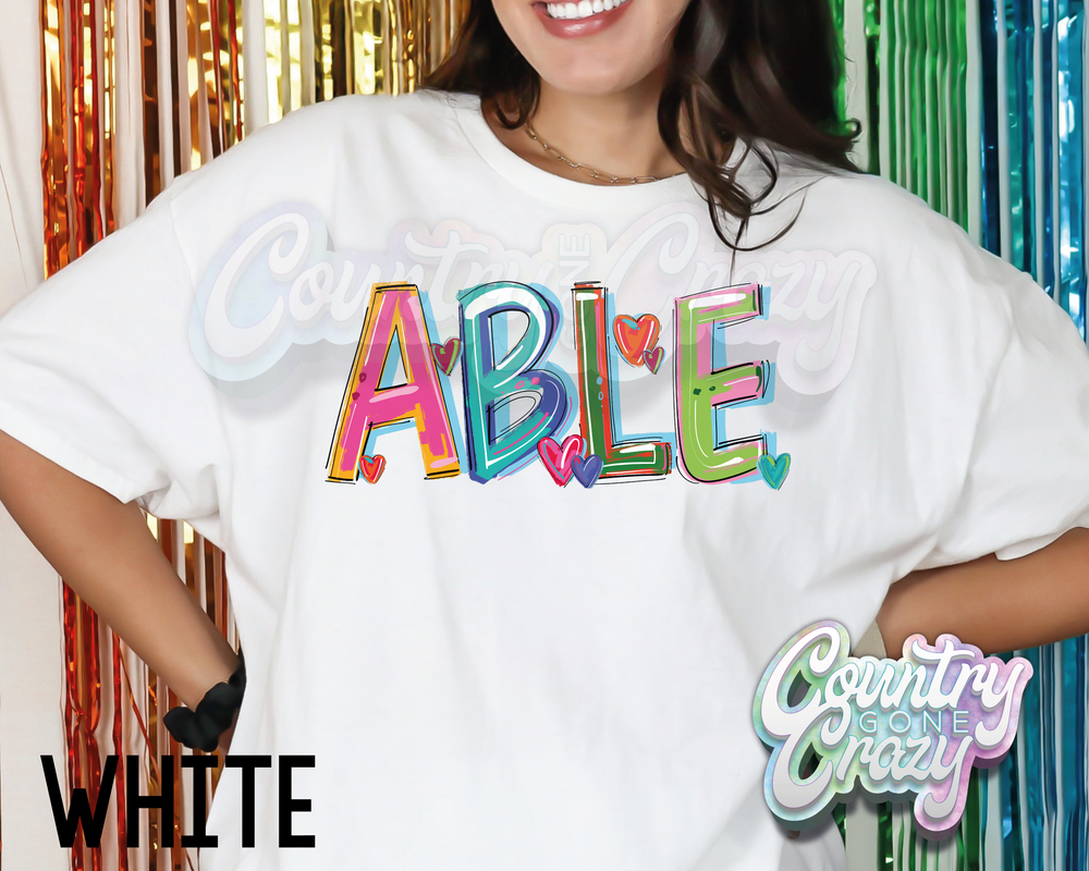 ABLE • Splash • T-Shirt-Country Gone Crazy-Country Gone Crazy