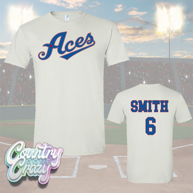 Aces Baseball - T-Shirt-Country Gone Crazy-Country Gone Crazy