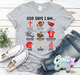 God Says I Am - Alamo Eagles - T-Shirt-Country Gone Crazy-Country Gone Crazy