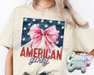 AMERICAN GIRLY T-SHIRT-Country Gone Crazy-Country Gone Crazy