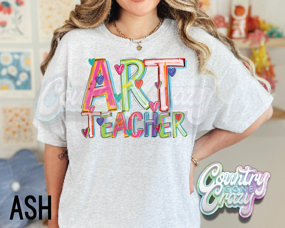 Art Teacher • Splash • T-Shirt-Country Gone Crazy-Country Gone Crazy