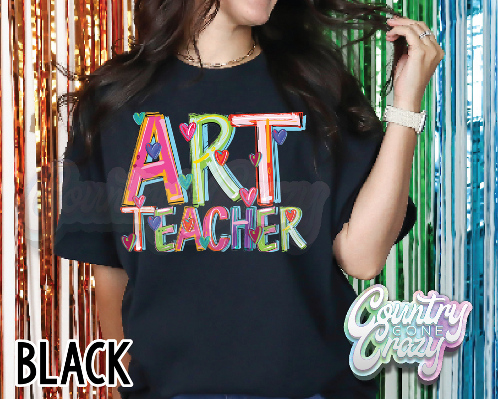 Art Teacher • Splash • T-Shirt-Country Gone Crazy-Country Gone Crazy