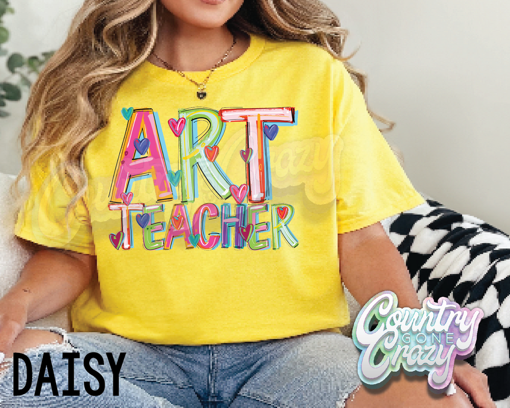 Art Teacher • Splash • T-Shirt-Country Gone Crazy-Country Gone Crazy