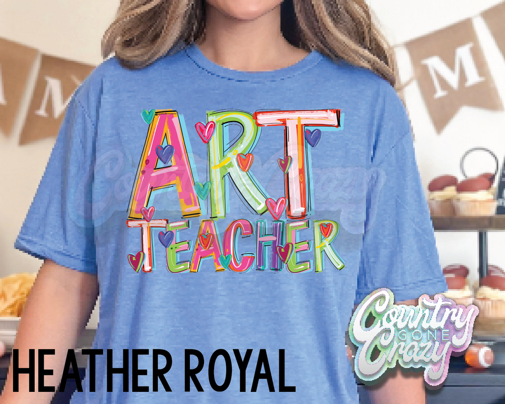 Art Teacher • Splash • T-Shirt-Country Gone Crazy-Country Gone Crazy