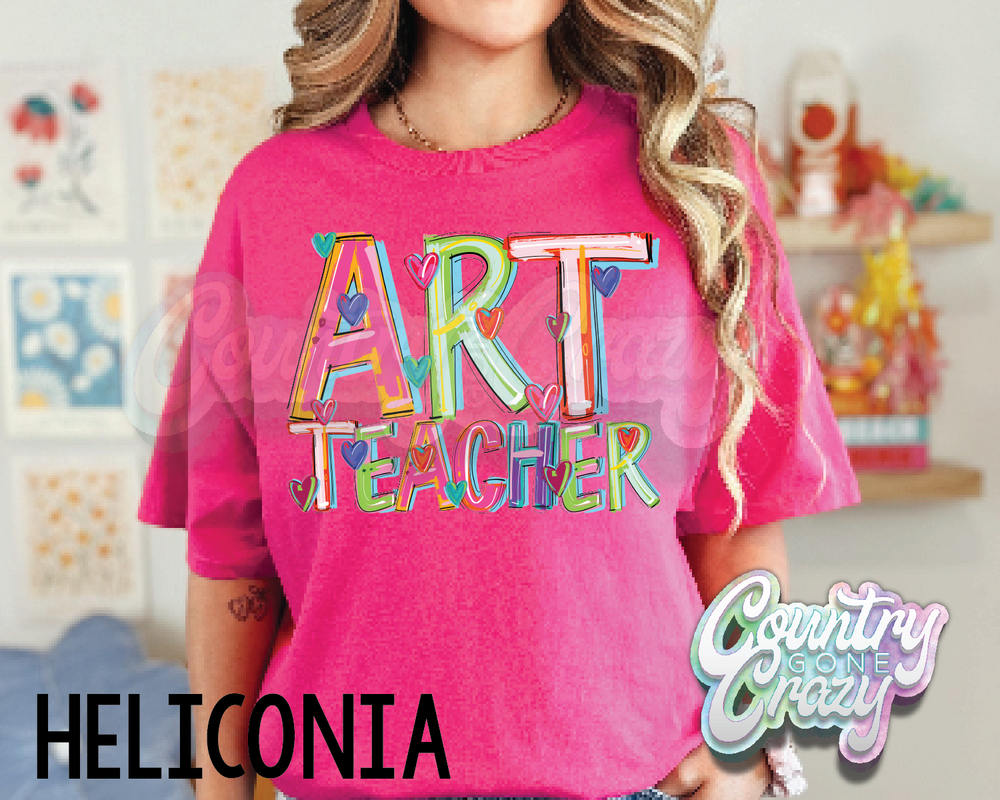 Art Teacher • Splash • T-Shirt-Country Gone Crazy-Country Gone Crazy