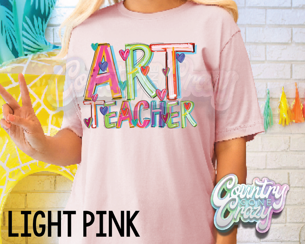 Art Teacher • Splash • T-Shirt-Country Gone Crazy-Country Gone Crazy