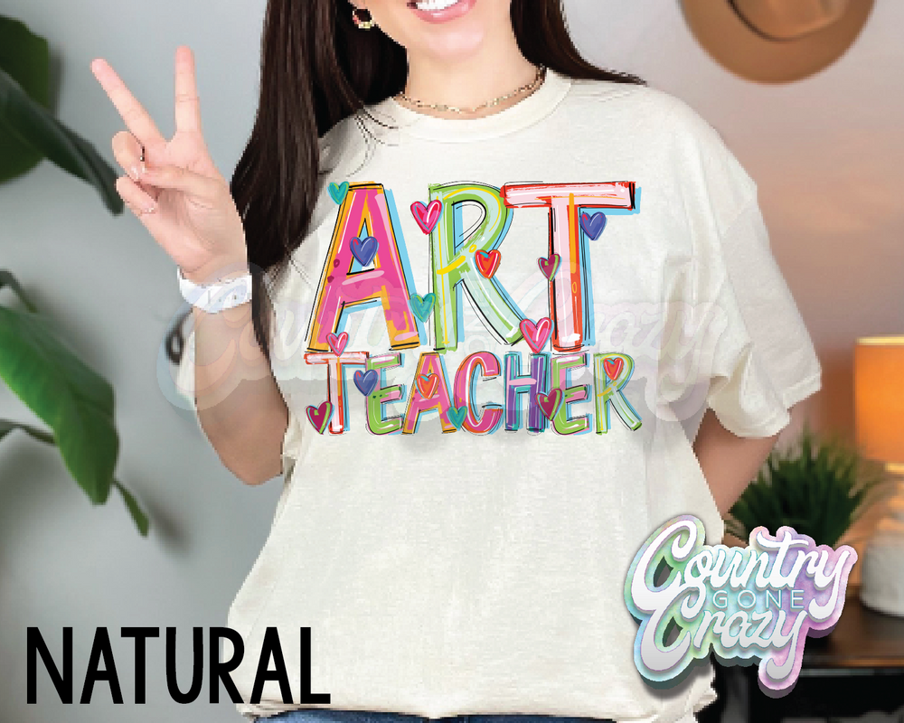 Art Teacher • Splash • T-Shirt-Country Gone Crazy-Country Gone Crazy