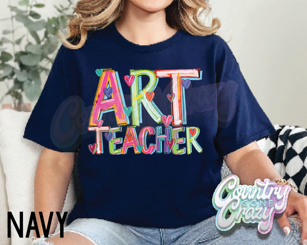 Art Teacher • Splash • T-Shirt-Country Gone Crazy-Country Gone Crazy