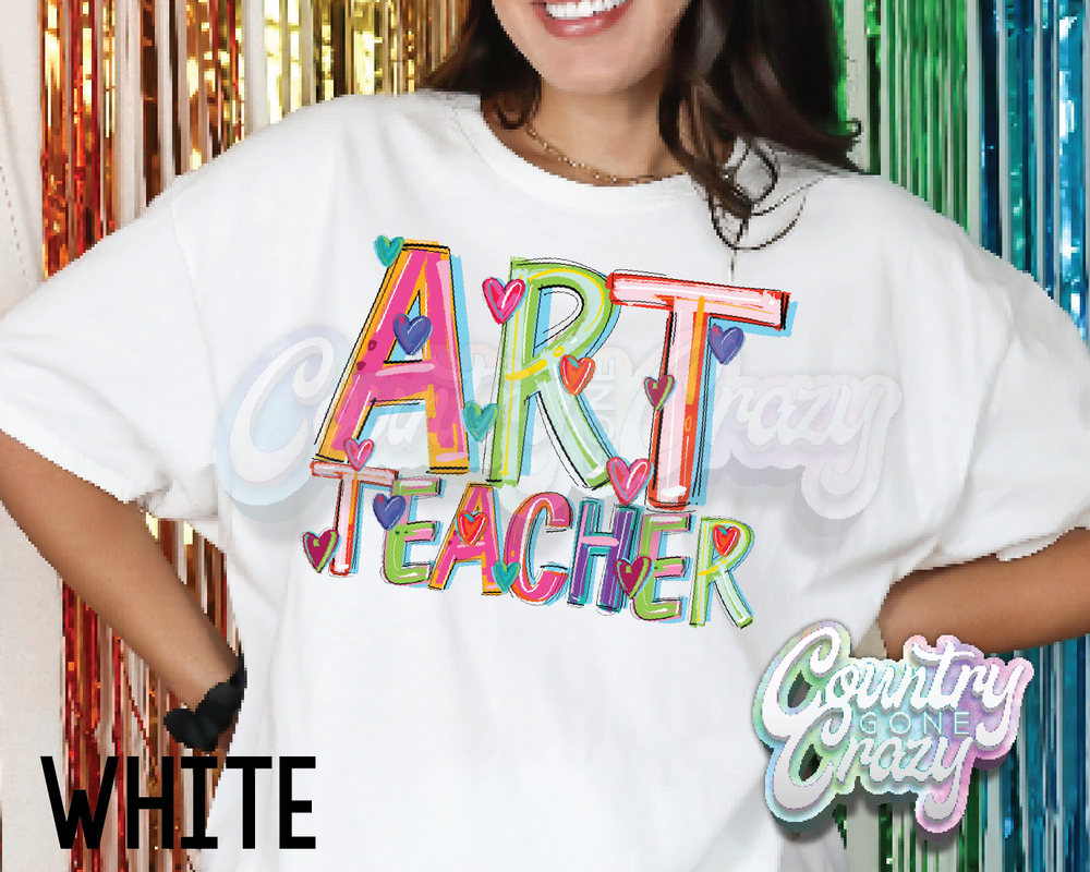 Art Teacher • Splash • T-Shirt-Country Gone Crazy-Country Gone Crazy