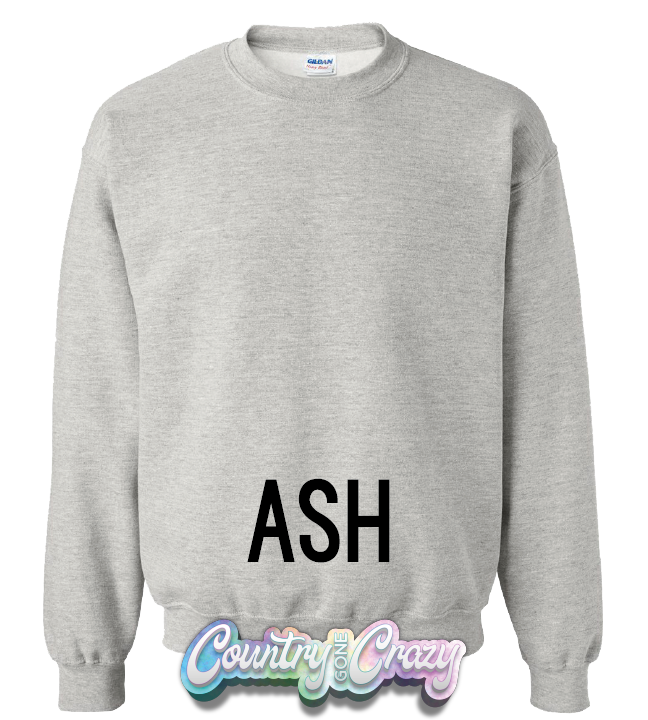 Youth Sweatshirt - Ash-Gildan-Country Gone Crazy