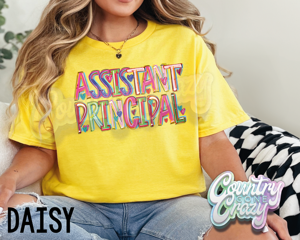 Assistant Principal • Splash • T-Shirt-Country Gone Crazy-Country Gone Crazy