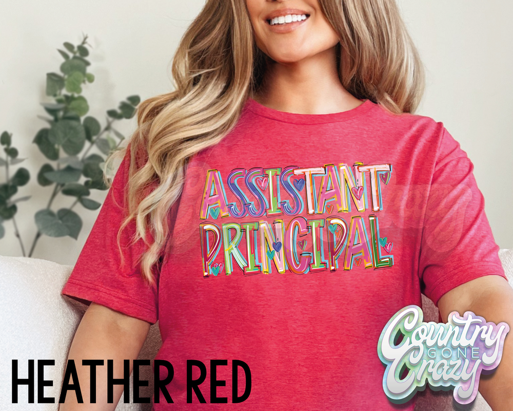 Assistant Principal • Splash • T-Shirt-Country Gone Crazy-Country Gone Crazy