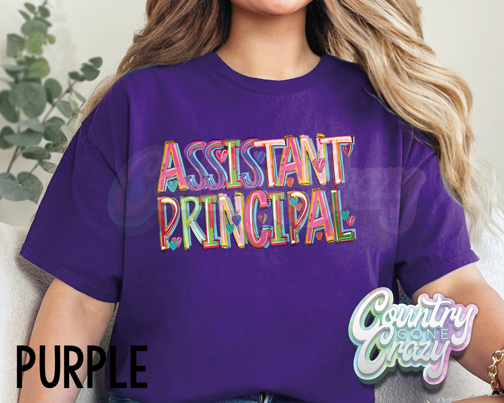 Assistant Principal • Splash • T-Shirt-Country Gone Crazy-Country Gone Crazy