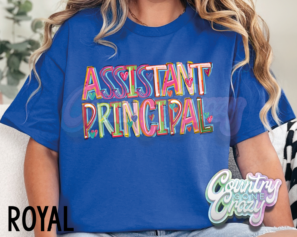 Assistant Principal • Splash • T-Shirt-Country Gone Crazy-Country Gone Crazy