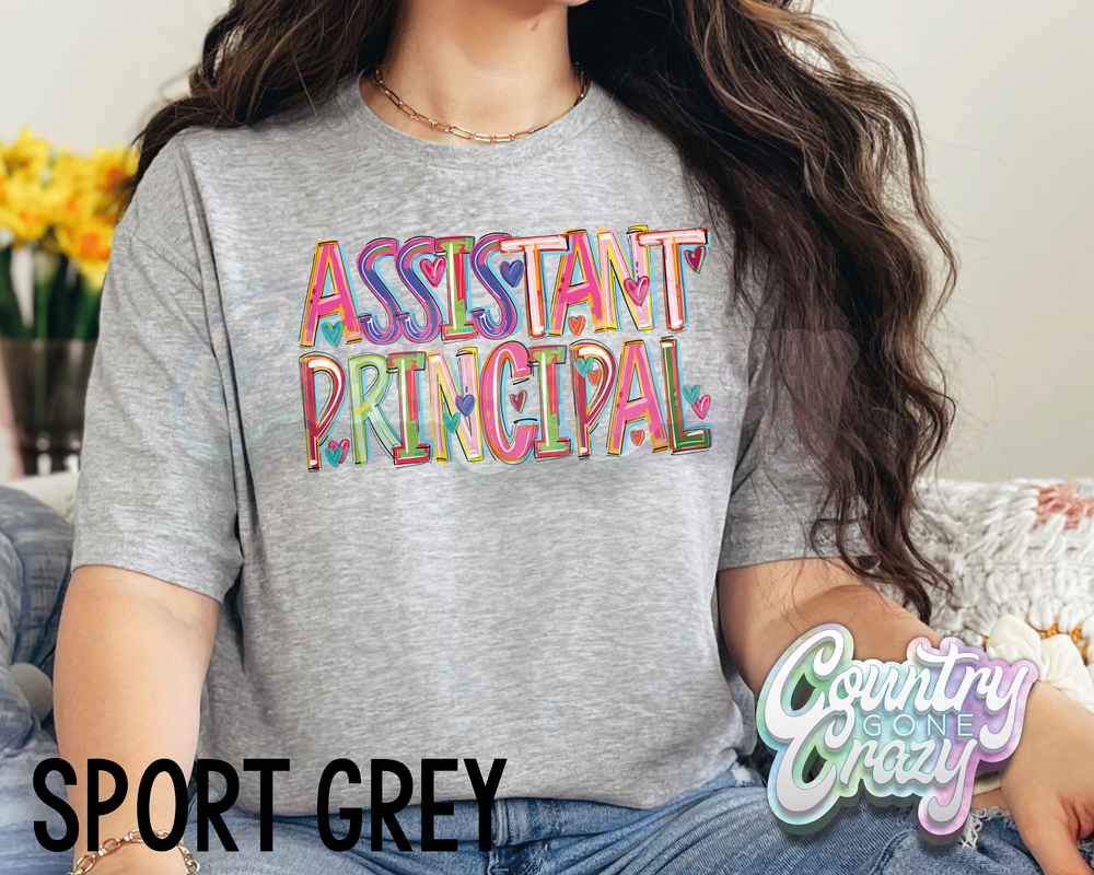 Assistant Principal • Splash • T-Shirt-Country Gone Crazy-Country Gone Crazy