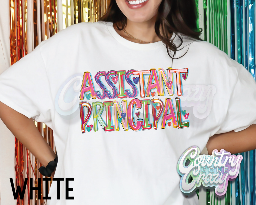 Assistant Principal • Splash • T-Shirt-Country Gone Crazy-Country Gone Crazy