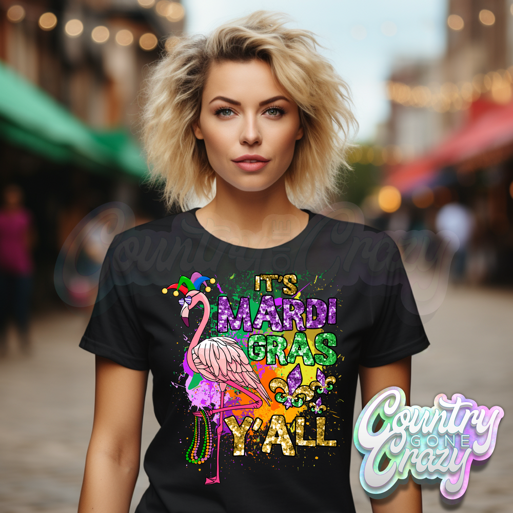 MARDI GRAS FLAMINGO-Country Gone Crazy-Country Gone Crazy