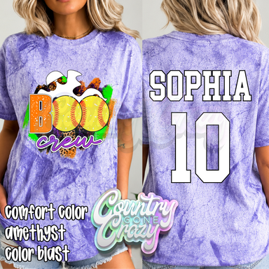 BOO CREW- 4U SOFTBALL TEAM-Port & Company-Country Gone Crazy