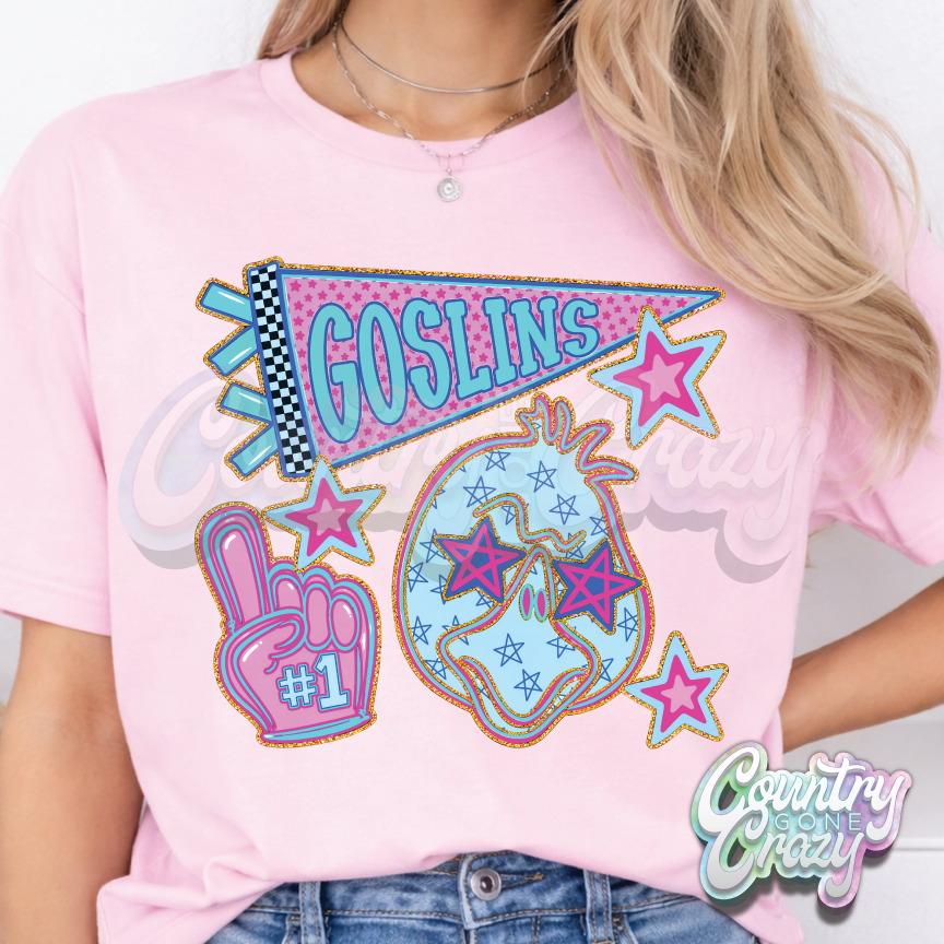 GOSLINS - FAN FRENZY T-SHIRT-Country Gone Crazy-Country Gone Crazy