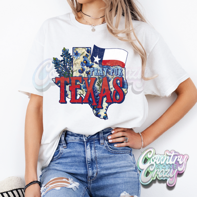 PRAY FOR TEXAS // T-Shirt-Country Gone Crazy-Country Gone Crazy