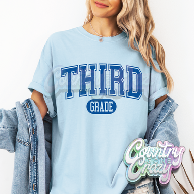 THIRD GRADE / COMFORT COLOR T-SHIRT-Country Gone Crazy-Country Gone Crazy