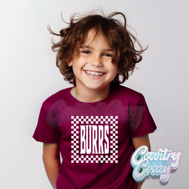 Burrs - Check N Roll - T-Shirt-Country Gone Crazy-Country Gone Crazy