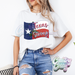 TEXAS STRONG FLAG // T-Shirt-Country Gone Crazy-Country Gone Crazy